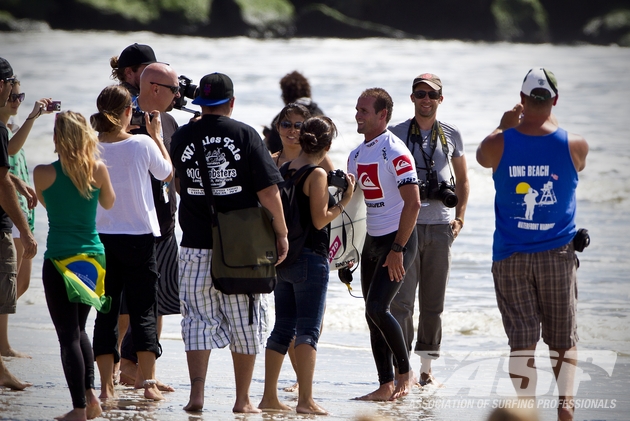 CJ Hobgood perdeu a vaga no ET após o Quiksilver Pro New York. Foto: ASP/Rowland.